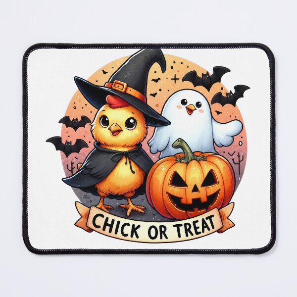 Item preview, Chick or Treat Cute Halloween Chick Ghost and Pumpkin designed and sold by Maryna_Reine.