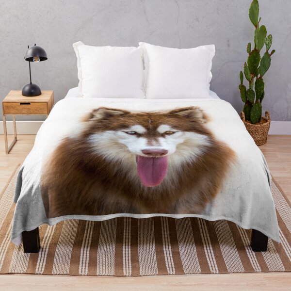Item preview, Beautiful Heterochromia Siberian Husky Dog Close Up designed and sold by VanGaldo.