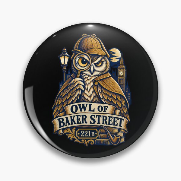 Item preview, Sherlock Holmes: Owl of Baker Street designed and sold by Fenay Designs.