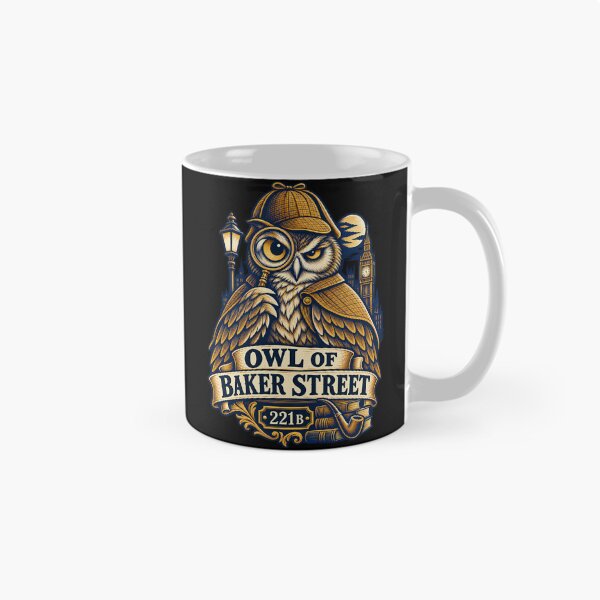 Item preview, Sherlock Holmes: Owl of Baker Street designed and sold by Fenay Designs.