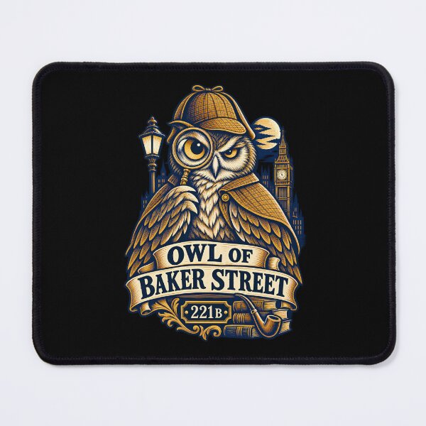 Item preview, Sherlock Holmes: Owl of Baker Street designed and sold by Fenay Designs.