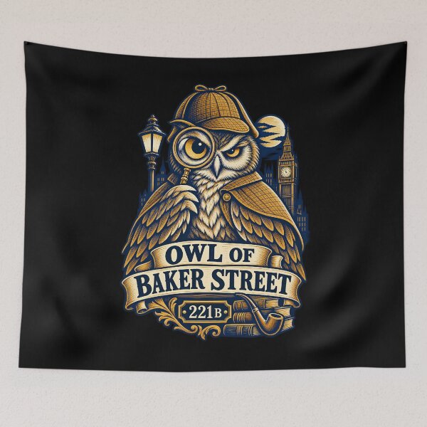 Item preview, Sherlock Holmes: Owl of Baker Street designed and sold by Fenay Designs.