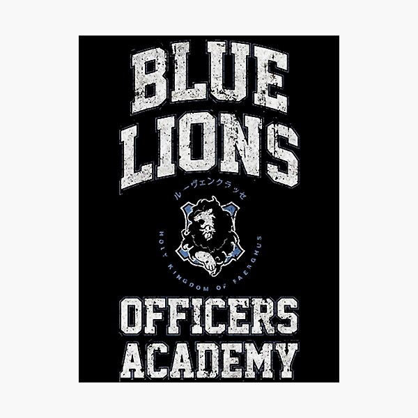 Item preview, Vintage Varsity Lions Officers Academy Crest Graphic designed and sold by MiaGowing.