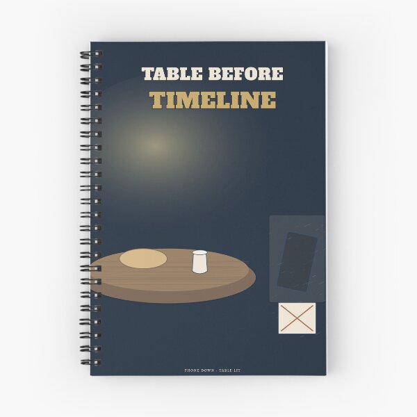 Item preview, Table Before Timeline Shirt designed and sold by T4C Tees.
