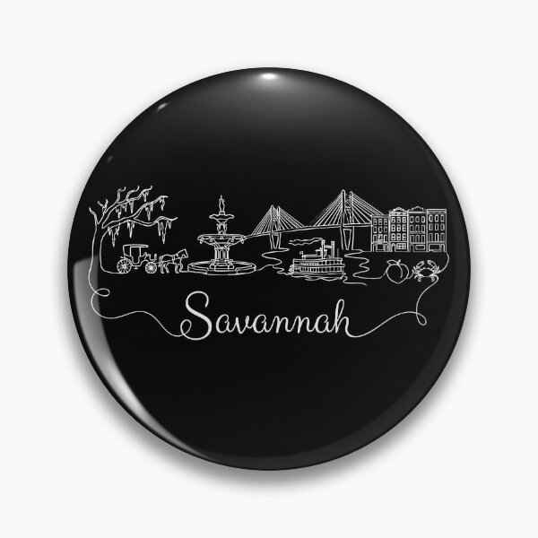 Aperçu de l'œuvre Souvenirs de Savannah, Géorgie, femmes et hommes, style artistique créée et vendue par DSWShirts.