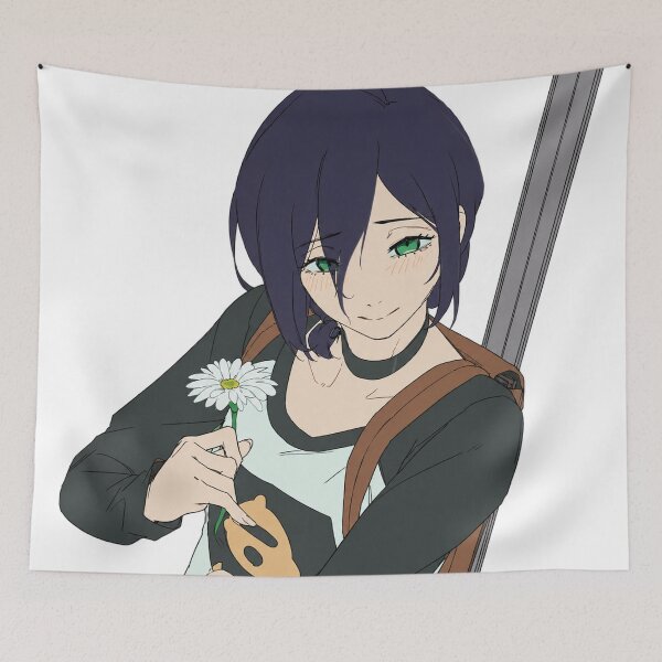 Item preview, Reze Holding a Daisy designed and sold by Migi-Desu.