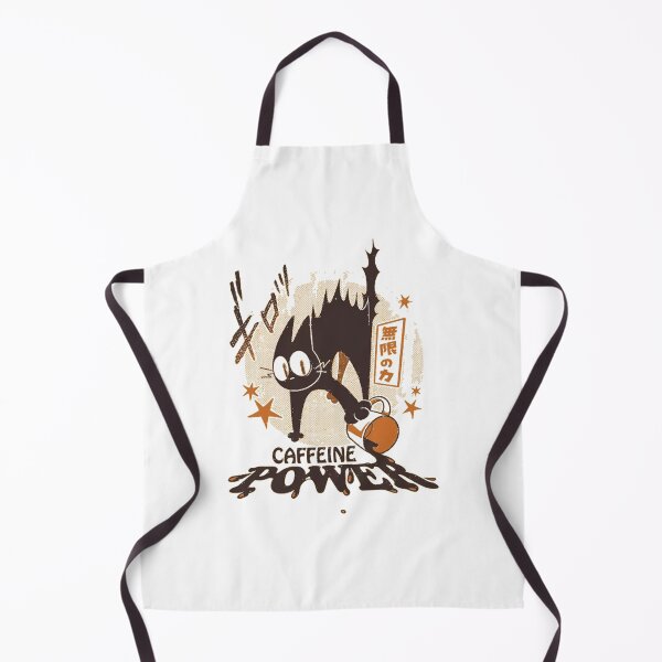 Item preview, Caffeine Power Angry Black Cat Energy Coffee Art designed and sold by MiaGowing.
