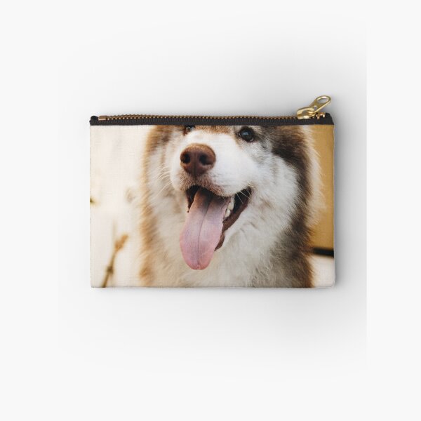 Item preview, Cute Smiling Siberian Husky Puppy Portrait designed and sold by VanGaldo.