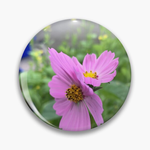 Item preview, Unique Twin Pink Cosmos Flower designed and sold by karachitmo.