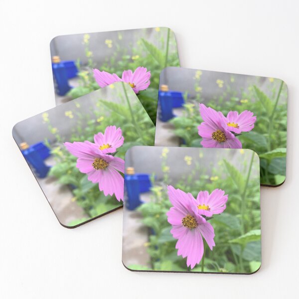 Item preview, Unique Twin Pink Cosmos Flower designed and sold by karachitmo.