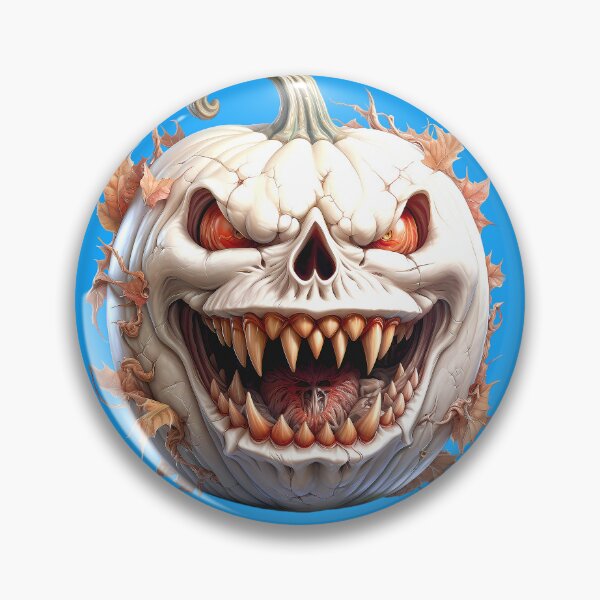 Item preview, Creepy pumpkin face, scarey fantasy designed and sold by LoneAngel.
