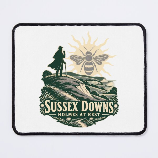 Item preview, Sherlock Holmes at Rest in the Sussex Downs designed and sold by Fenay Designs.