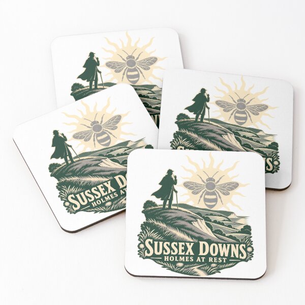 Item preview, Sherlock Holmes at Rest in the Sussex Downs designed and sold by Fenay Designs.