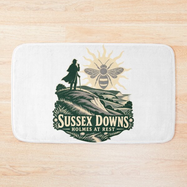 Item preview, Sherlock Holmes at Rest in the Sussex Downs designed and sold by Fenay Designs.