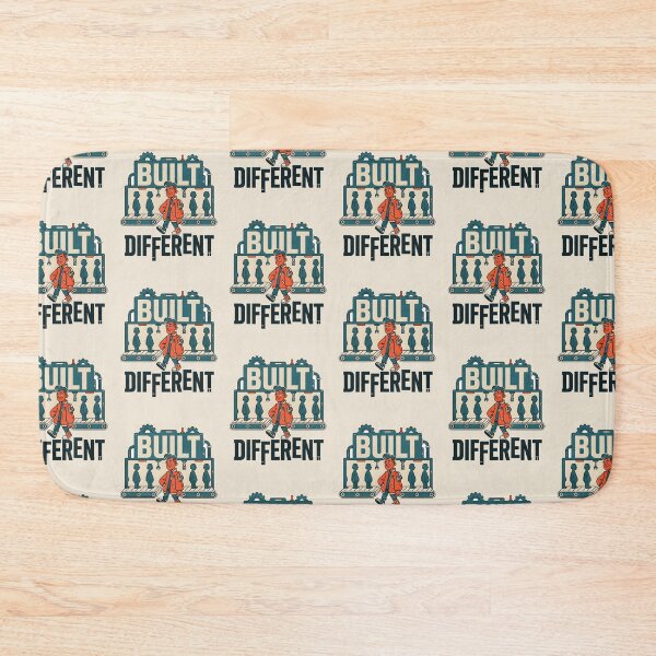 Item preview, Built Different Graphic designed and sold by hutofdesigns.