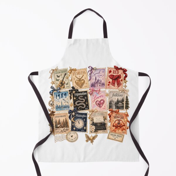 Item preview, Taylor Swift Album Eras Vintage Stamps STICKER PACK designed and sold by taylorvinyls.