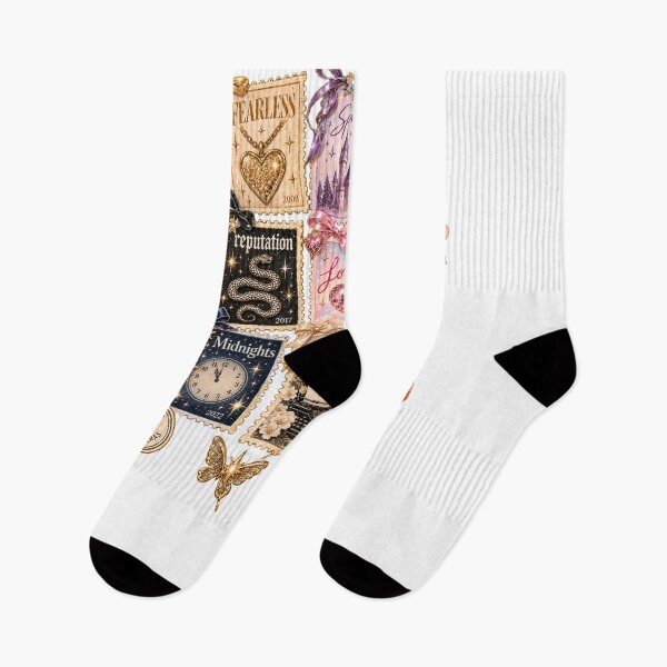 Item preview, Taylor Swift Album Eras Vintage Stamps STICKER PACK designed and sold by taylorvinyls.