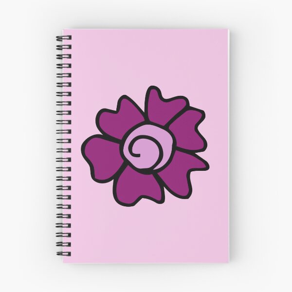 Item preview, Swirly purple flower designed and sold by punitaillustrates.