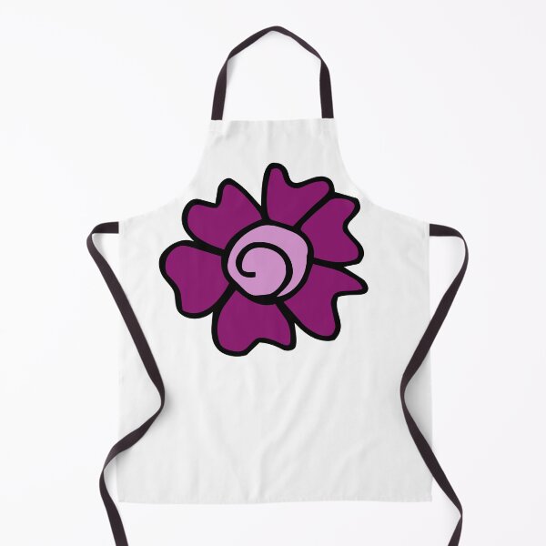 Item preview, Swirly purple flower designed and sold by punitaillustrates.