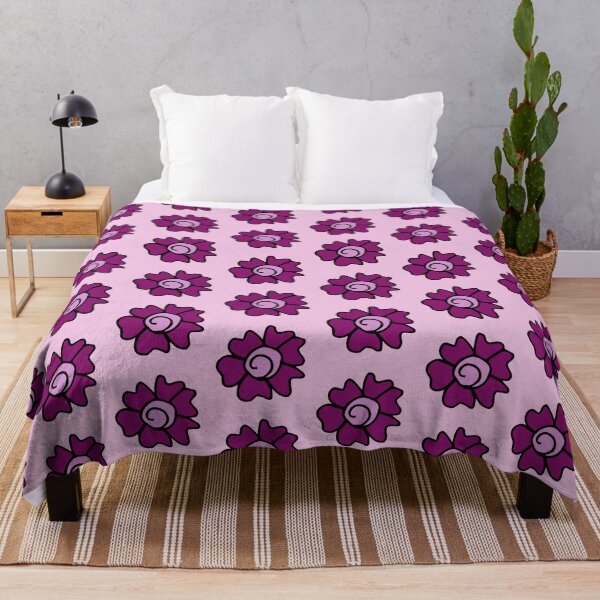 Item preview, Swirly purple flower designed and sold by punitaillustrates.