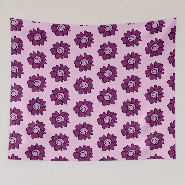 Item preview, Swirly purple flower designed and sold by punitaillustrates.