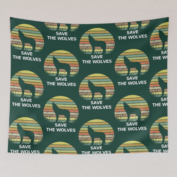 Item preview, Climate Change Save the Wolves designed and sold by ellesczipts.