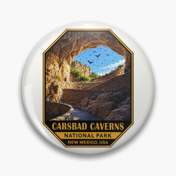 Item preview, Carlsbad Caverns National Park New Mexico Sticker designed and sold by Gideon Emmerich.