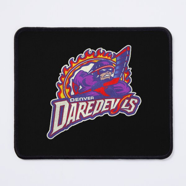 Item preview, Vintage Ice Hockey Masked Hero Fire Sports Mascot designed and sold by MiaGowing.