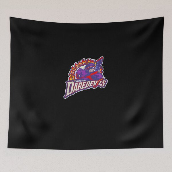 Item preview, Vintage Ice Hockey Masked Hero Fire Sports Mascot designed and sold by MiaGowing.