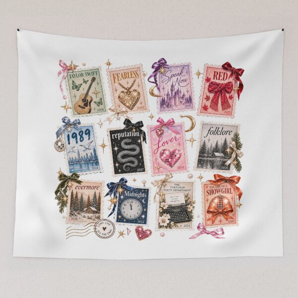 Item preview, Taylor Swift Album Eras Stamps STICKER PACK designed and sold by taylorvinyls.