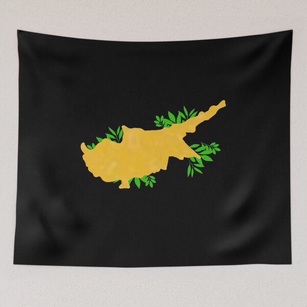 Item preview, Cyprus Flag - Cyprus Travel - Flag Map designed and sold by vibeno1.