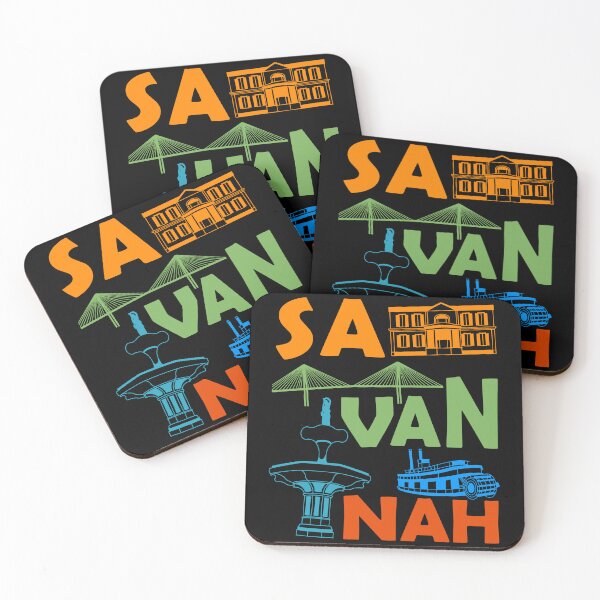 Item preview, Savannah Lover Women Souvenir Historic Georgia Savannah designed and sold by DSWShirts.