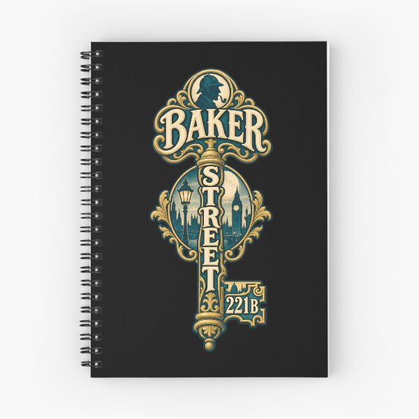 Item preview, Sherlock Holmes: Baker Street 221B Key designed and sold by Fenay Designs.