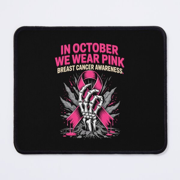Item preview, IN OCTOBER WE WEAR PINK BREAST CANCER AWARENESS. designed and sold by jkrphoto.