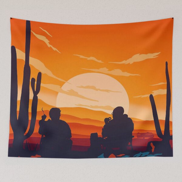 Item preview, Breaking Bad Desert Sunset Silhouette designed and sold by Frent4091.
