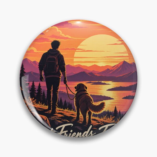 Item preview, Paseo canino al atardecer: el mejor amigo del hombre. designed and sold by A Light Worker.