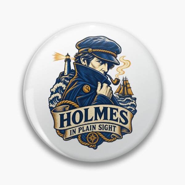 Item preview, Sherlock Holmes in Plain Sight at Sea designed and sold by Fenay Designs.