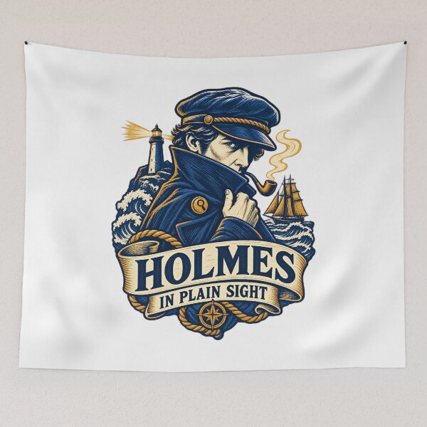 Item preview, Sherlock Holmes in Plain Sight at Sea designed and sold by Fenay Designs.