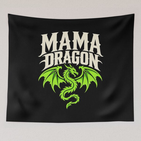 Item preview, Mama Dragon Mom Mother of Dragons Lover Mother's Day Fantasy Design designed and sold by Trendably.