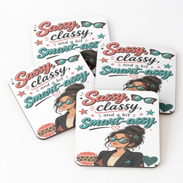 Item preview, Sassy Classy Smart-Assy – Funny Confident Woman Attitude & Fashion Design designed and sold by Sushikidsntoddlers.
