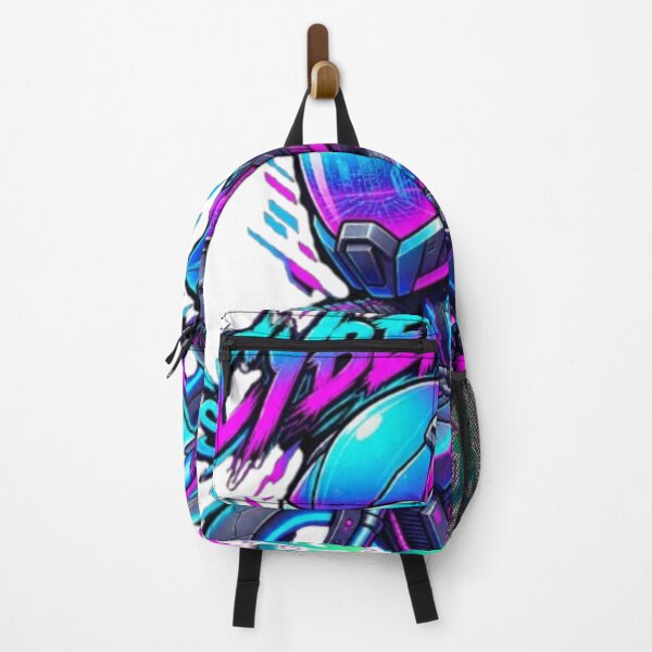 Item preview, ​Cyberpunk Neon Rider Chibi - Futuristic Sci-Fi Street Racer Gamer Gift designed and sold by MAHVIX.
