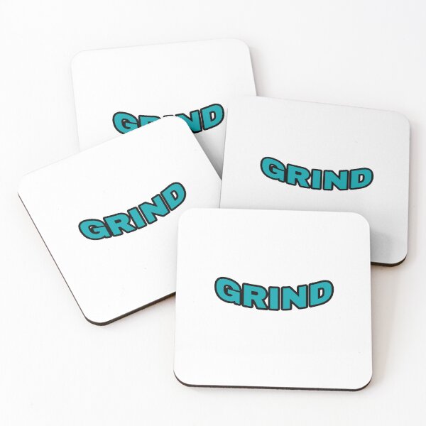 Item preview, Grind - Bold Retro Motivational Gym Typography designed and sold by MA-Apparel.