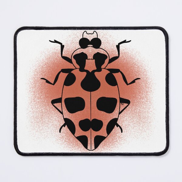 Item preview, Spotted Pink Lady Beetle Line-art (Pink) designed and sold by Burnt_Pikachu.