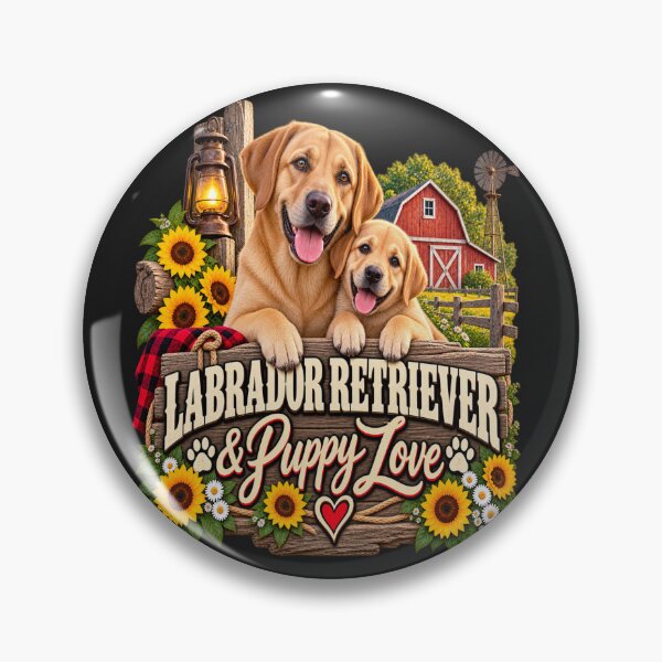 Item preview, Labrador Retriever & Puppy Love designed and sold by PawPlanetPro.