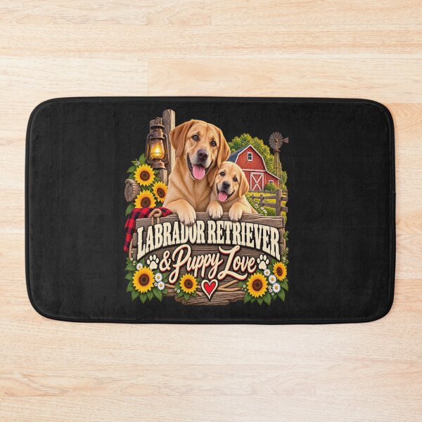 Item preview, Labrador Retriever & Puppy Love designed and sold by PawPlanetPro.
