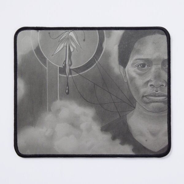 Item preview, Woman with clouds. Pencil on 50x60cm paper. designed and sold by crowleyronan123.