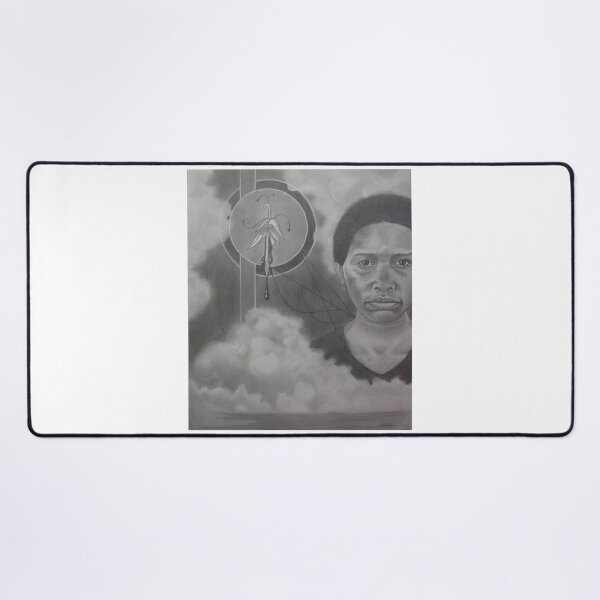 Item preview, Woman with clouds. Pencil on 50x60cm paper. designed and sold by crowleyronan123.
