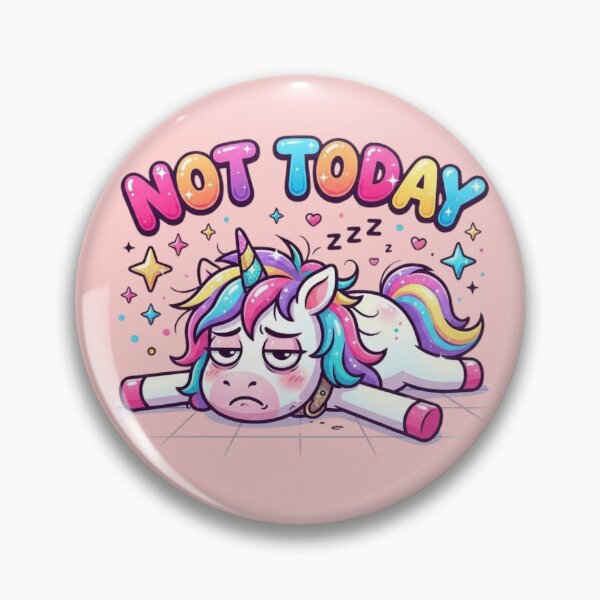 Item preview, Unicorn: not today designed and sold by BiaSMartins.