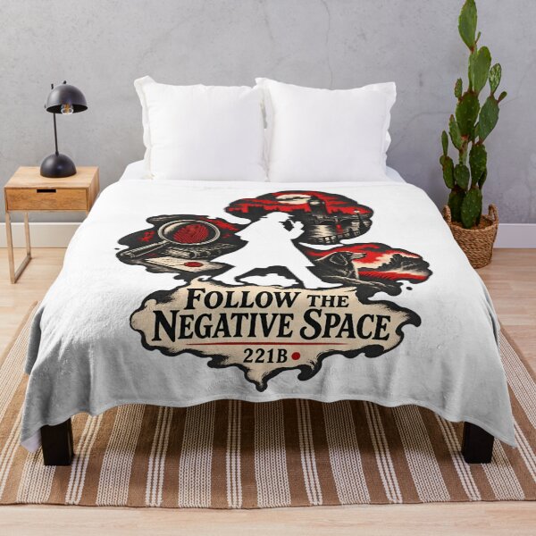 Item preview, Sherlock Holmes: Follow the Negative Space designed and sold by Fenay Designs.