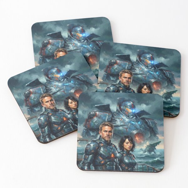 Item preview, Pacific Rim Jaeger Ocean Defense Fine Art Tribute designed and sold by Art's Diner.